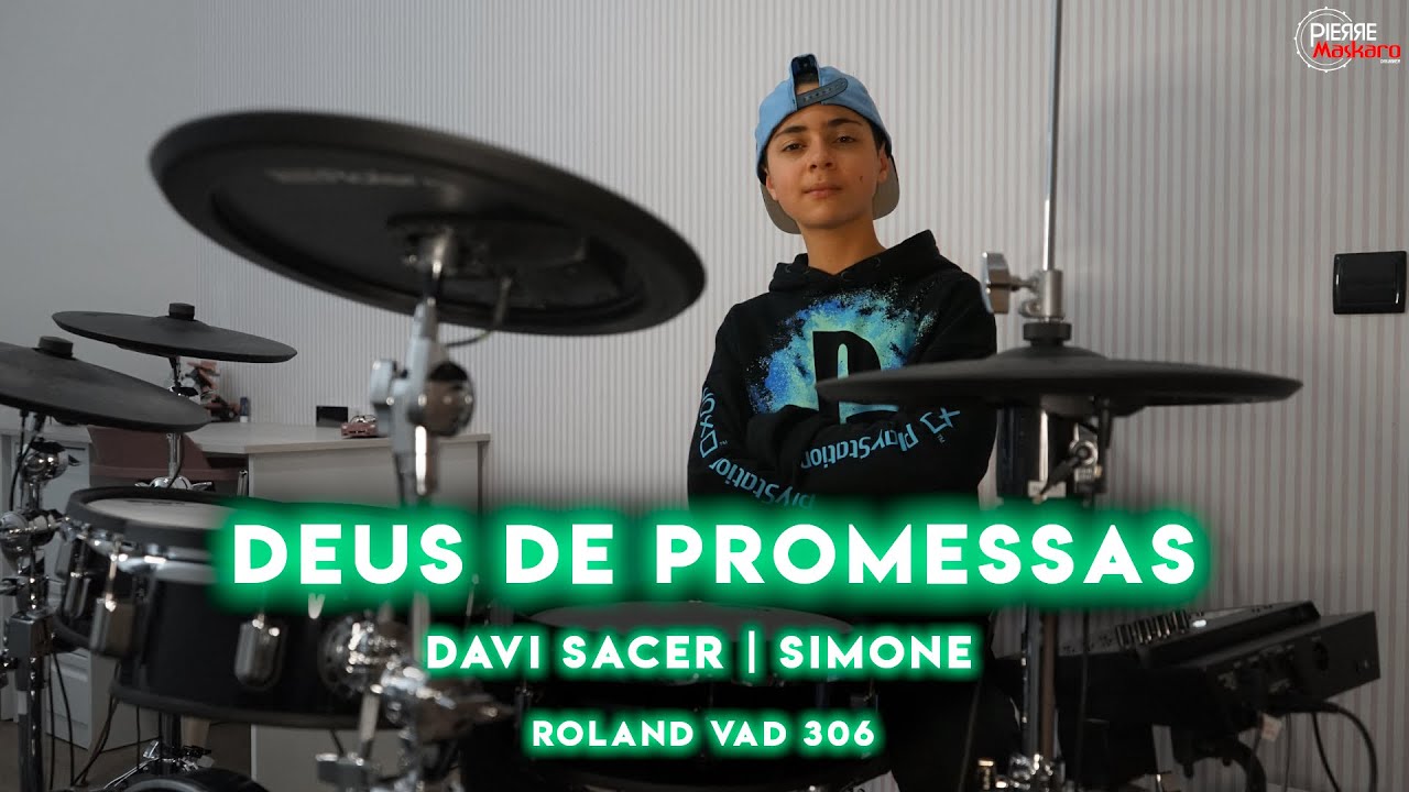 Deus de Promessas - Pierre Maskaro - Drum Cover | Davi Sacer part. Simone