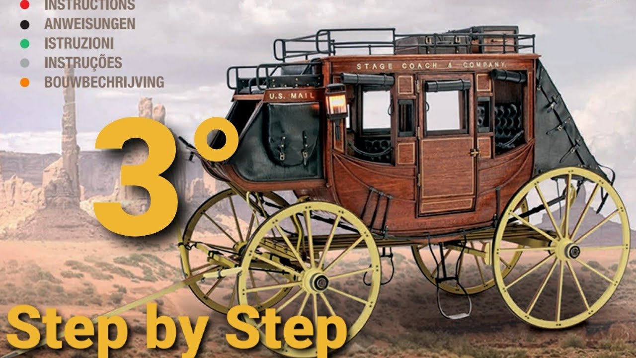 Artesiana Latina                    Stage  Coach 1848                Build     step by step