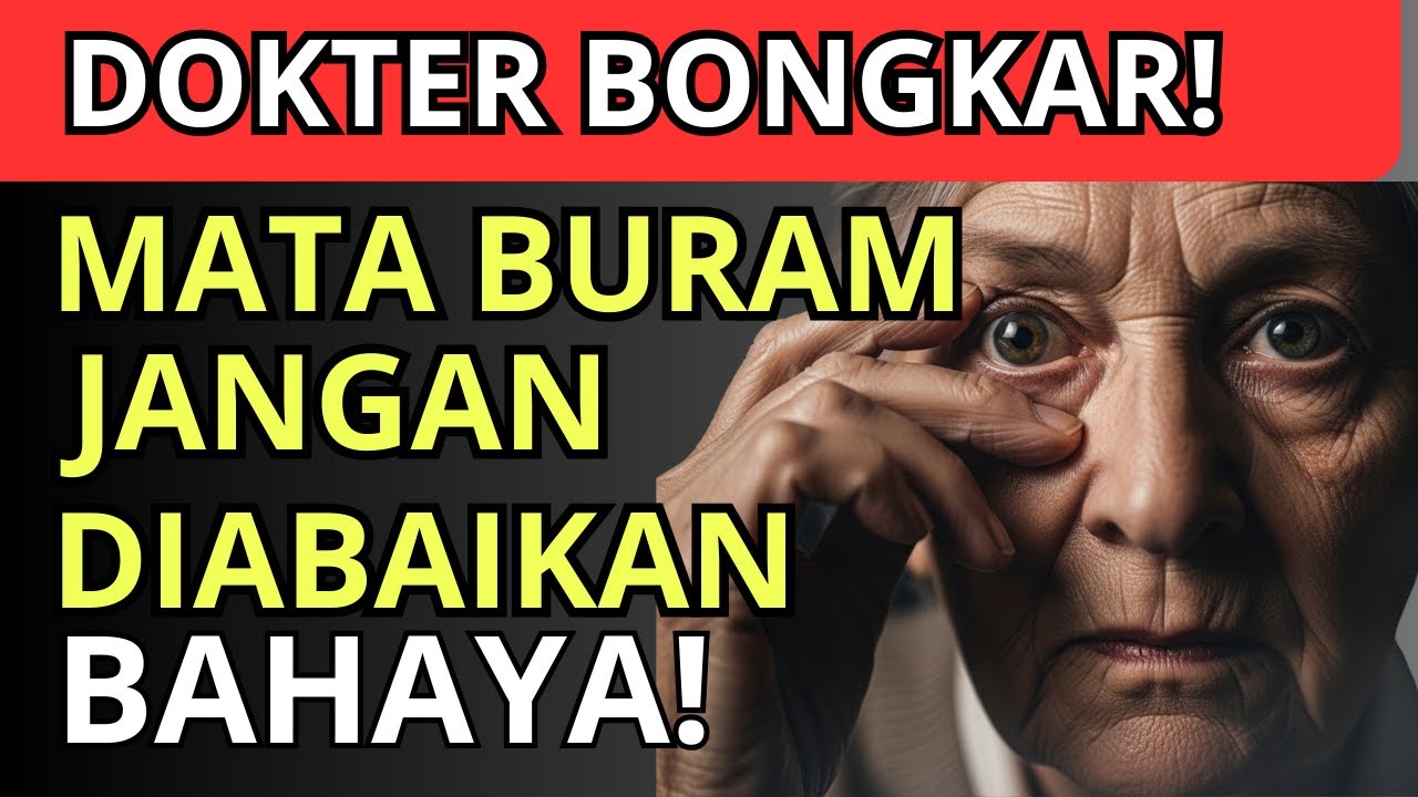 DOKTER BONGKAR‼️MATA BURAM BISA JADI TANDA DIABETES, LAKUKAN INI AGAR TIDAK BUTA