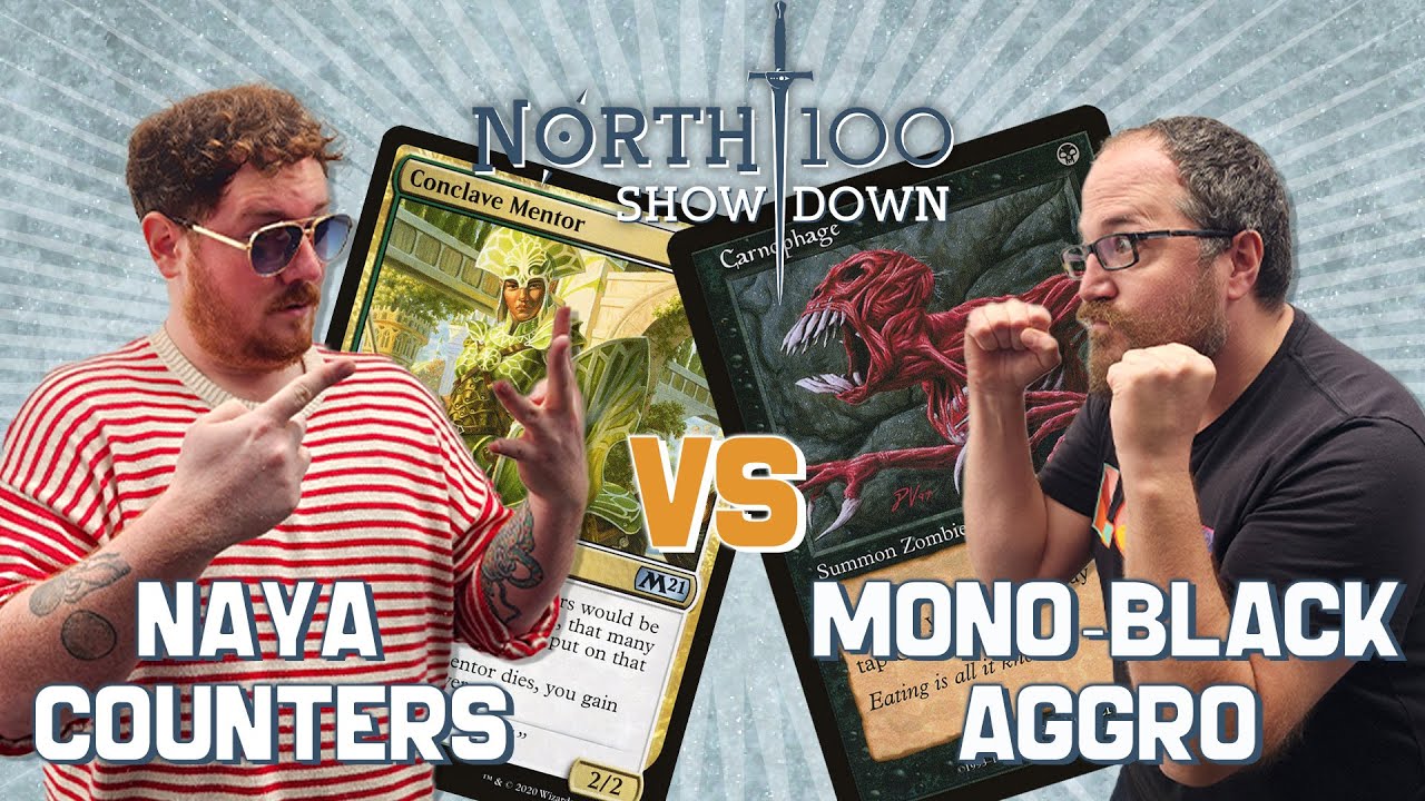 Naya Counters vs Mono-Black Aggro || North 100 Showdown