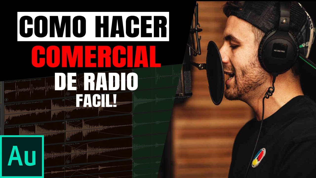 ✅ Como GRABAR y EDITAR COMERCIAL DE RADIO | SPOT PUBLICITARIO |  CURSO  Adobe Audition ✨