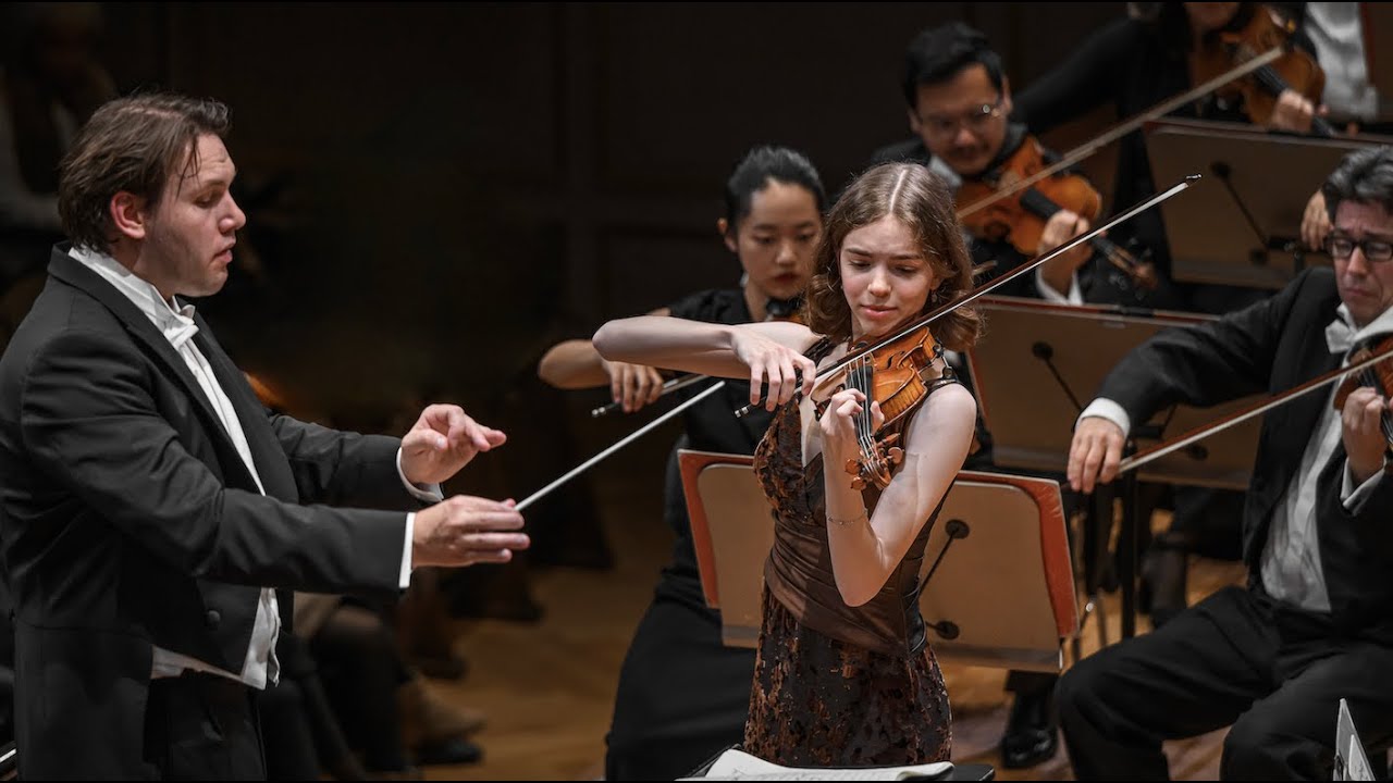 Tchaikovsky Violin Concerto in D major - 1st movement | Ilva Eigus & SWP Konstanz