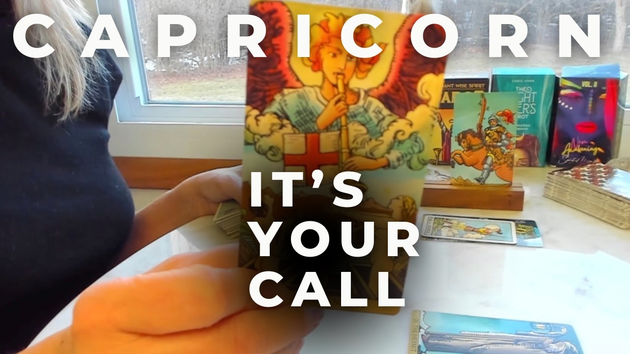 CAPRICORN Answering This Call Will Bring Satisfaction