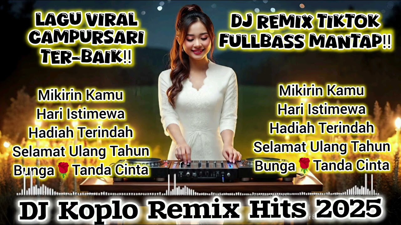 🔥DJ Campursari Koplo Remix 2025 Terbaru &ndash; 🎶Full Bass Viral TikTok dan Lagu Jawa Remix Paling Hits‼️