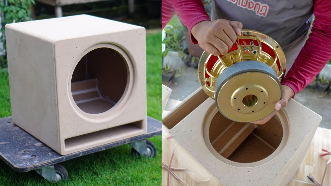 DIY - 10''inch Subwoofer Box |  2000W Subwoofer