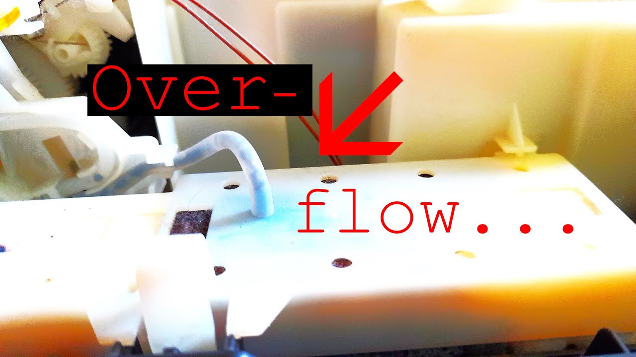 Canon MX395 Where is The Overflow Tank?!