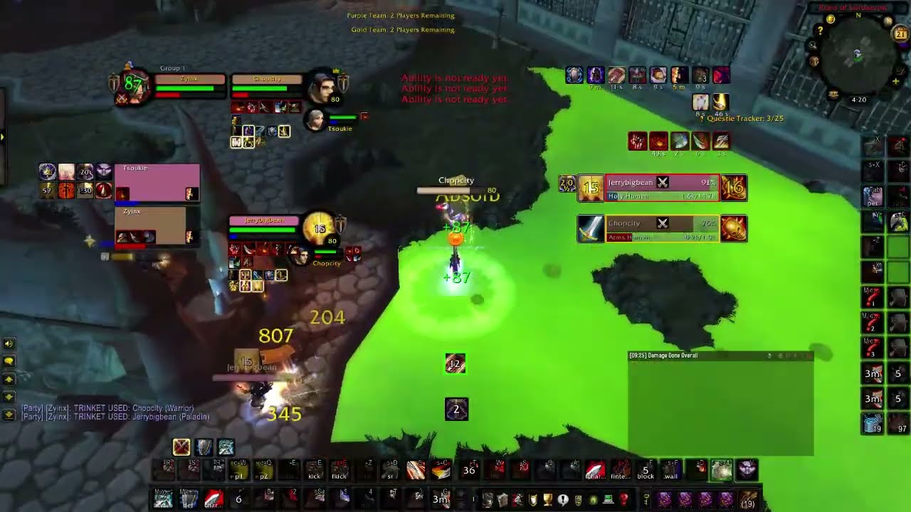 Wotlk Classic 2v2 Rated Arenas