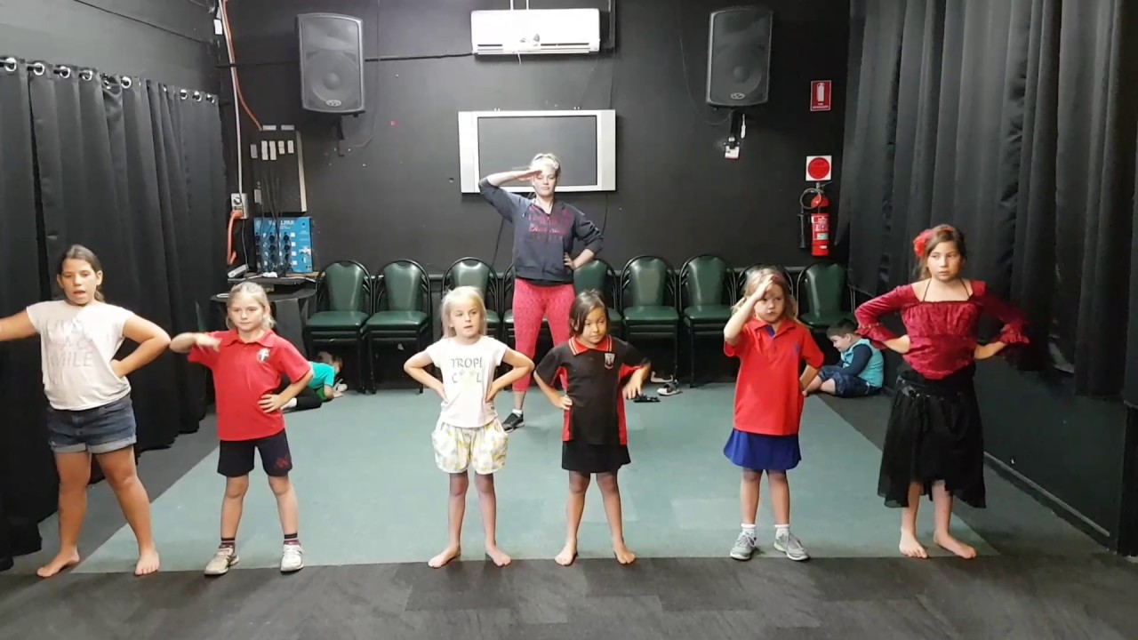 Peter Pan Practice choreography