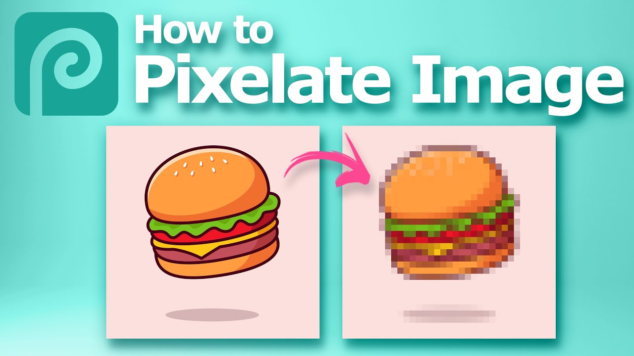 How to pixelate image in Photopea