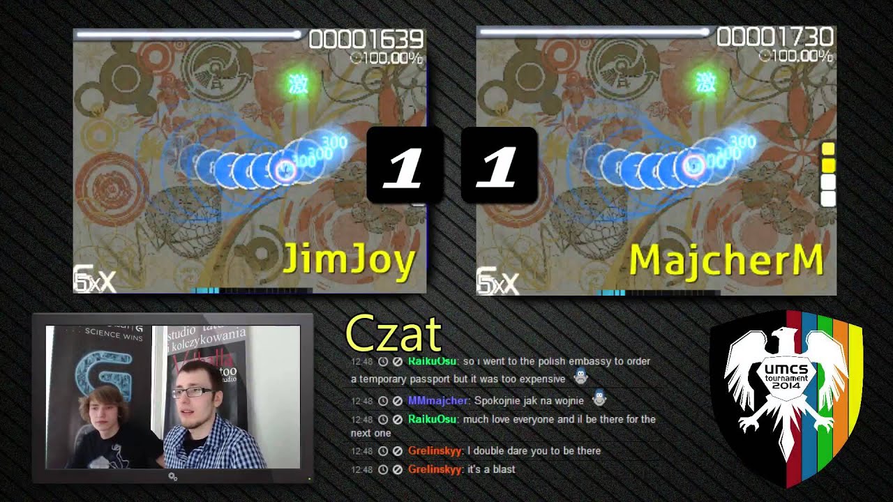 osu! UMCS Tournament 2014 - Mecz 17: JimJoy vs MajcherM