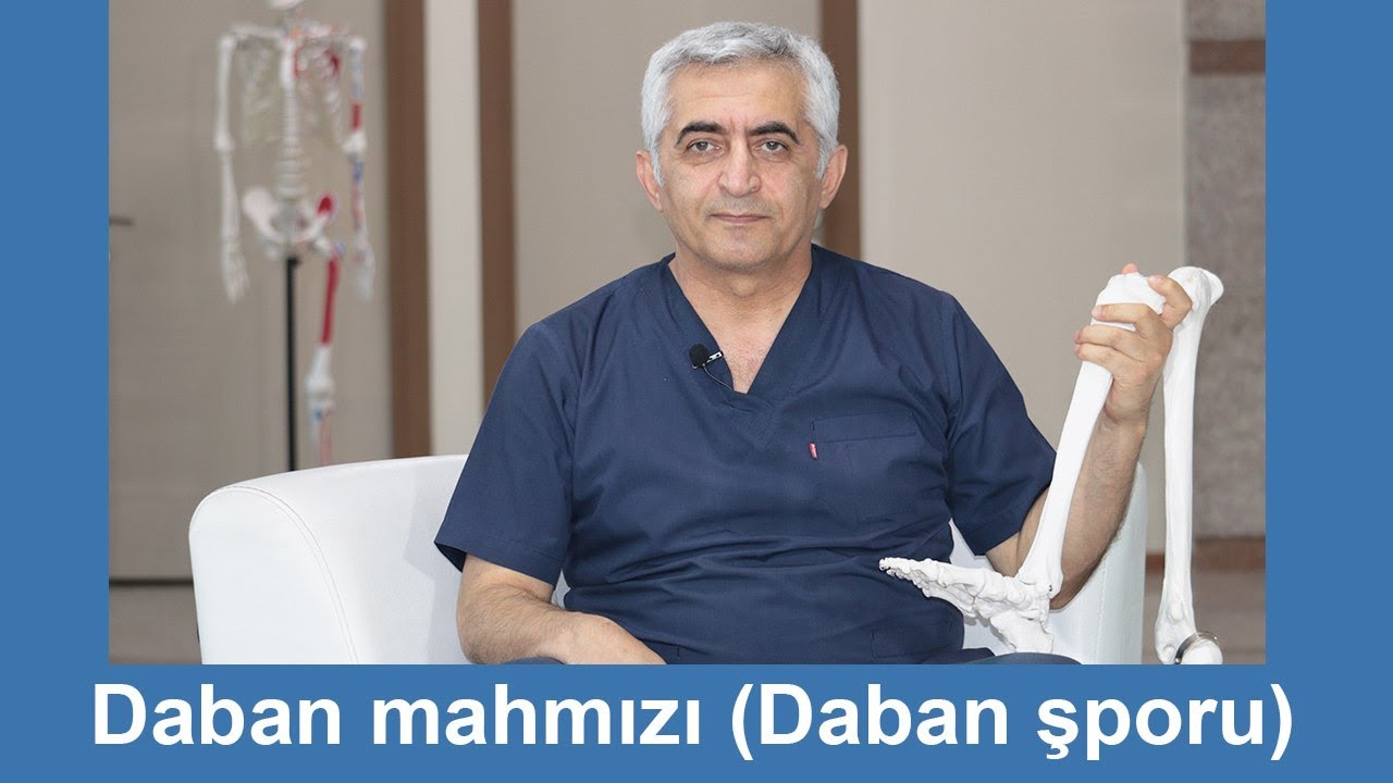 Daban mahmızının m&uuml;alicəsi ( Daban şporu)