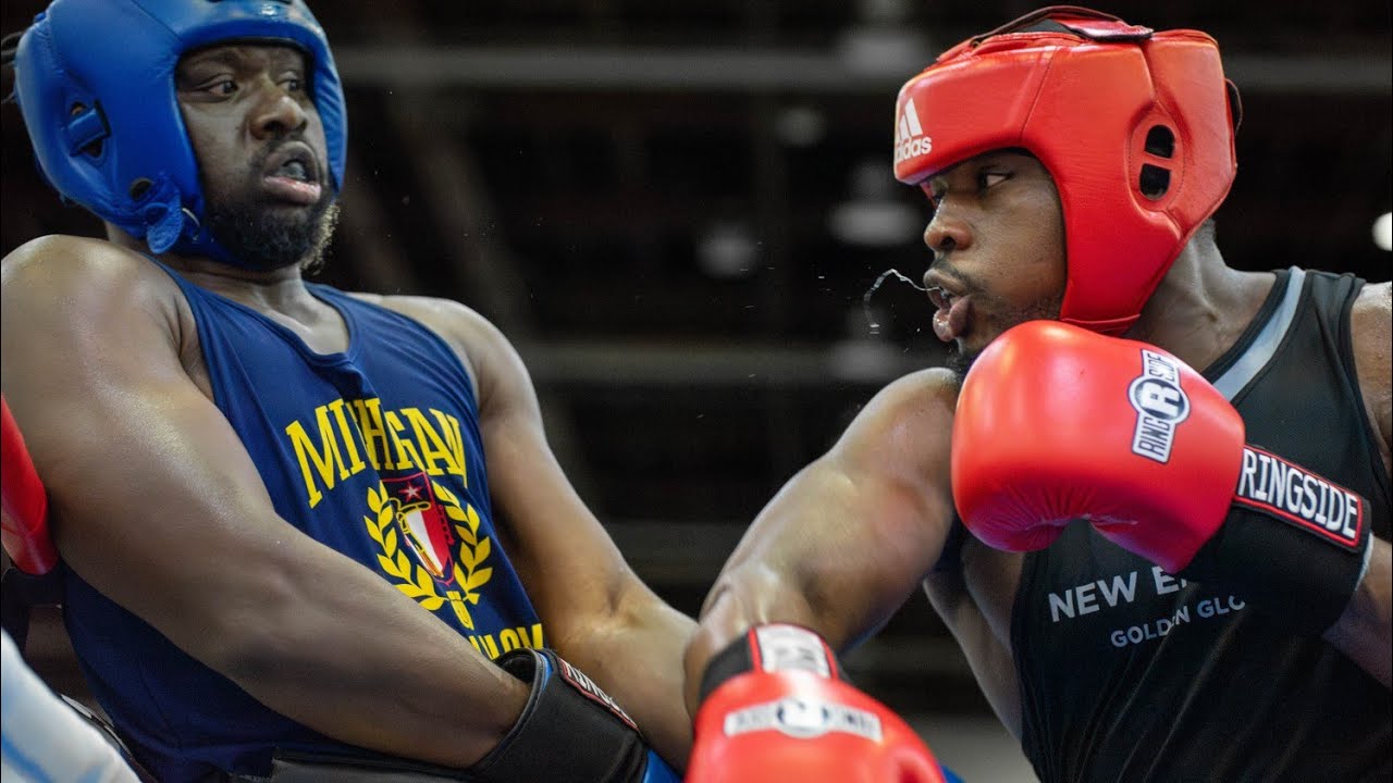 2024 national Golden Gloves Final #1 Ranked Supper Heavy weight GILBERT KABAMBA vs. SARDIUS SIMMONS