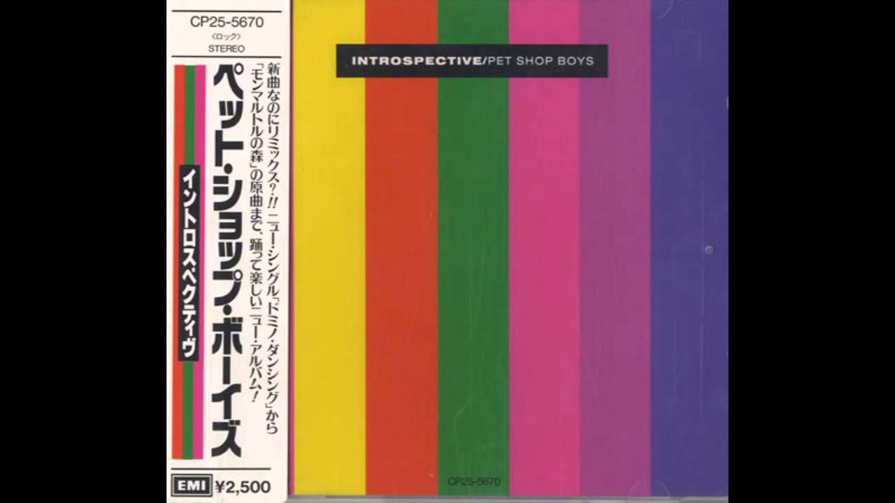 Pet Shop Boys - It´s all Right - (Introspective 1988)