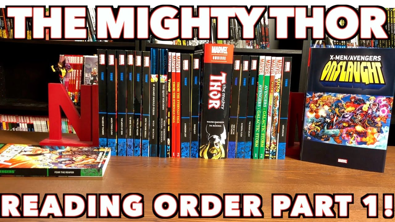 A comprehensive look at the reading order of Thor Part 1!