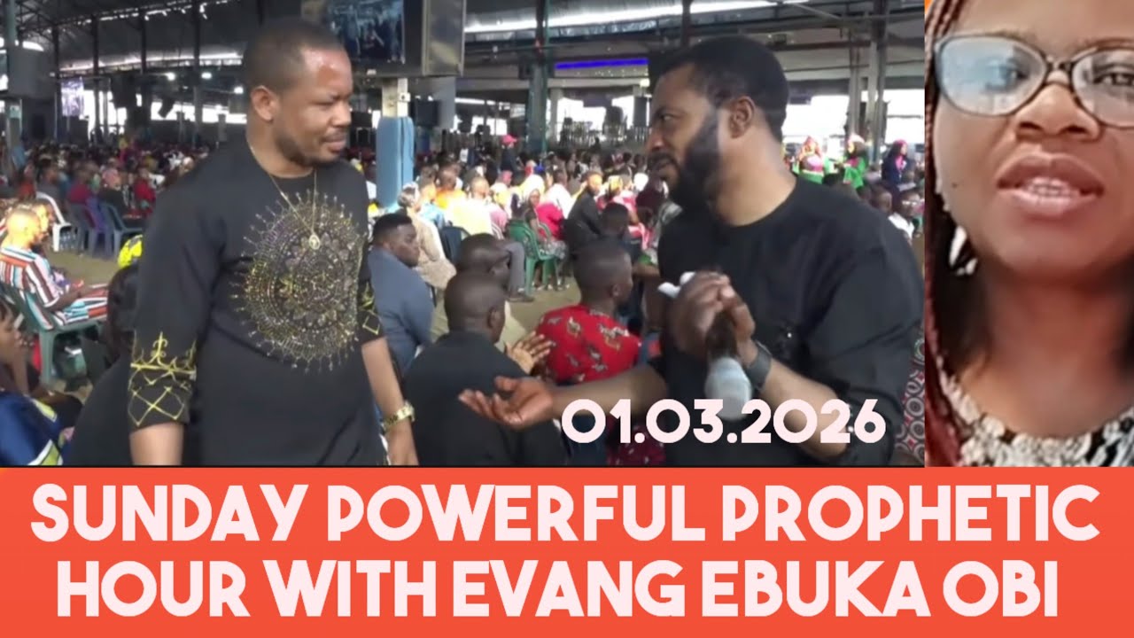 Sunday powerful prophetic hour with Evang Ebuka Obi #zionprayermovementoutreachlive 