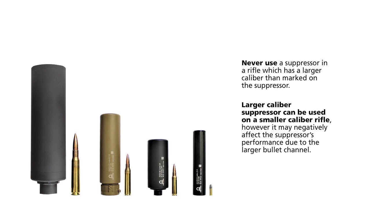 Ase Utra - Calibers & suppressors