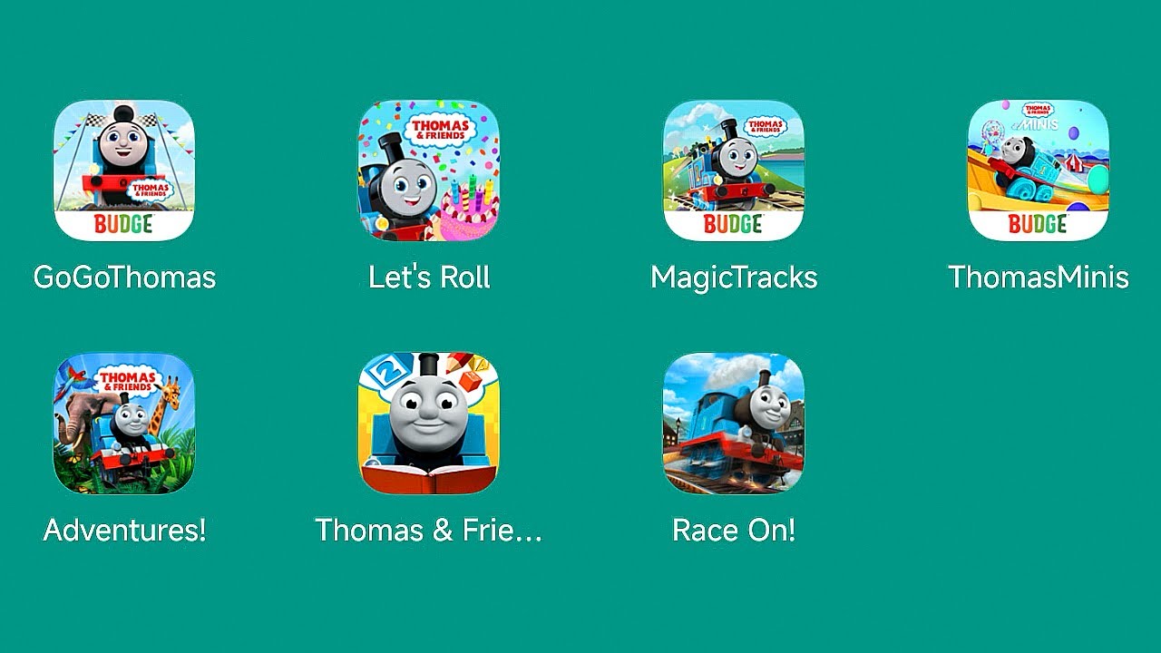 Thomas & Friends | Gogo Thomas (Old Version),Let's Roll,Magic Tracks,Thomas Minis,Adventures,Race On