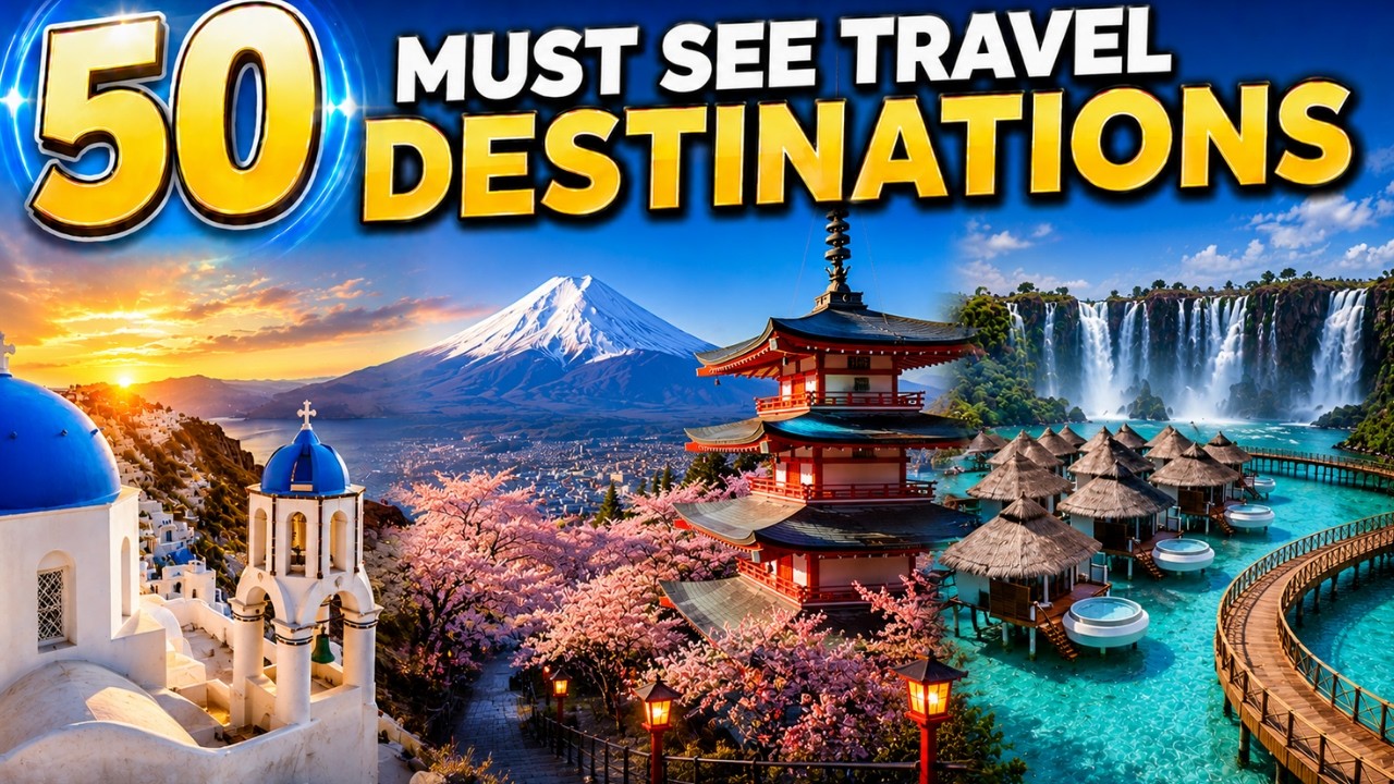 Best Travel Destinations in The World 4K