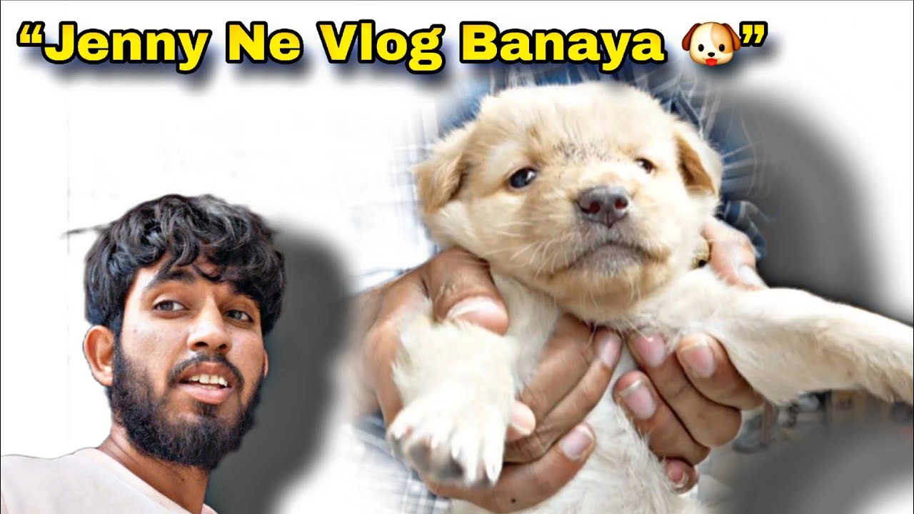 “Hamare Dog Jimmy Ne Vlog Banaya 🐶 | Subscribe Bol Rahi Hai!”