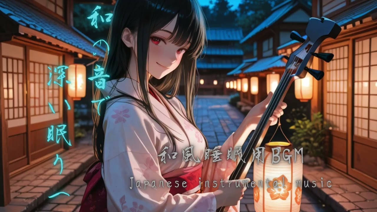 【和の音楽】静かな和の音に包まれて眠る【睡眠用BGM】 | 日本の癒し音楽Japanese Ambient Music for Deep Sleep