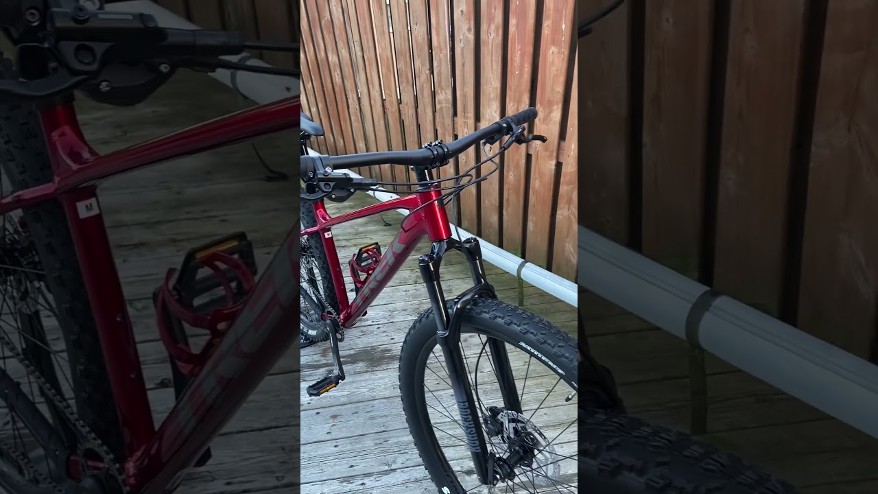 The New Trek Marlin 8 Gen 3. #mtb #mtblife #trekbike #trailbike #hardtailmtb  #mountainbike #bicycle