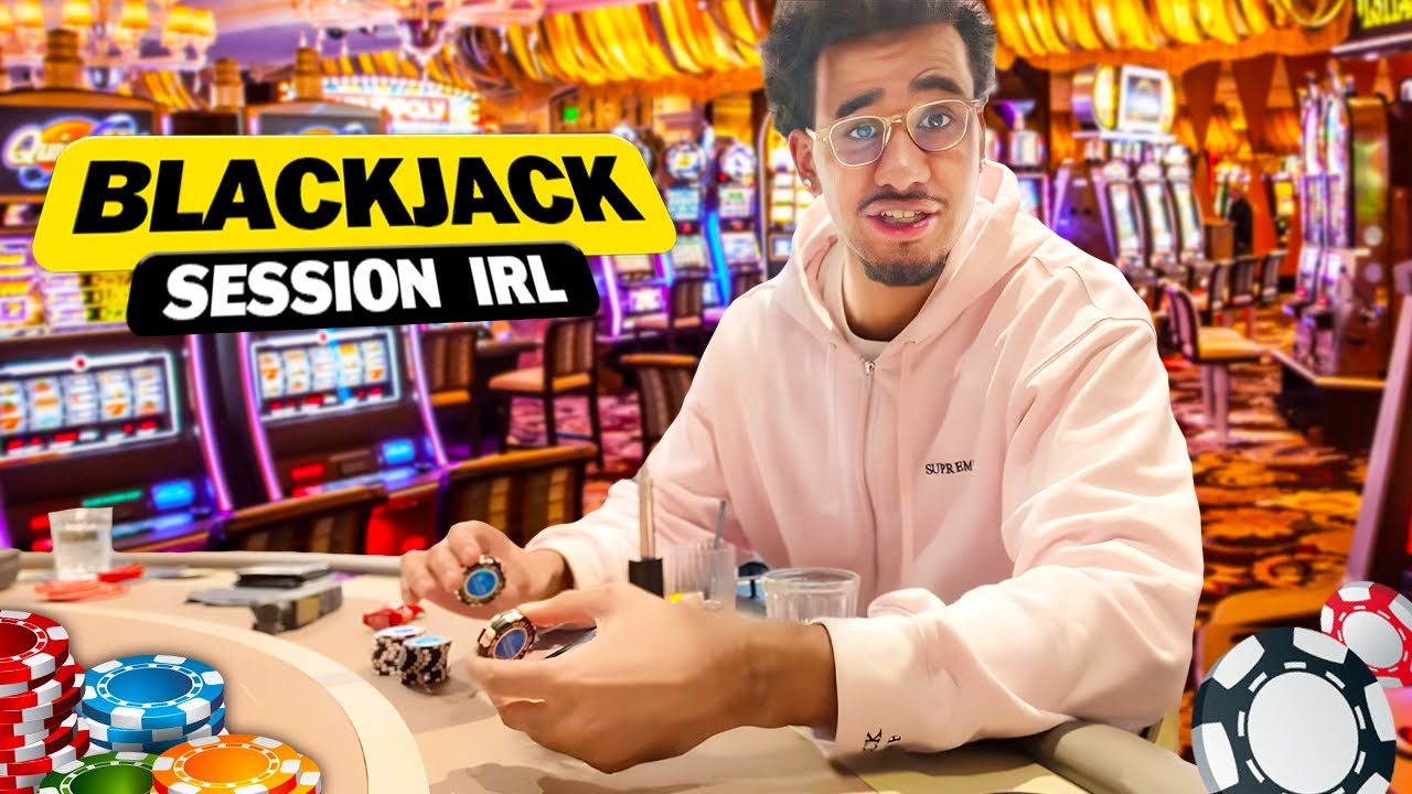 UNE SESSION BLACKJACK IRL QUI PART TOTALEMENT EN VRILLE !!