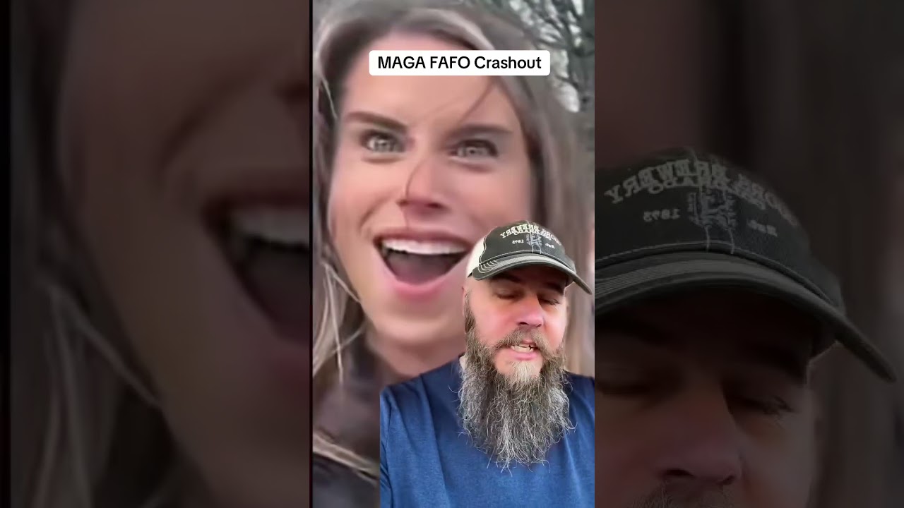MAGA FAFO Crashout #duet #maga #liars #cult #children #protest #attack #FAFO #karen whitewomen #fool