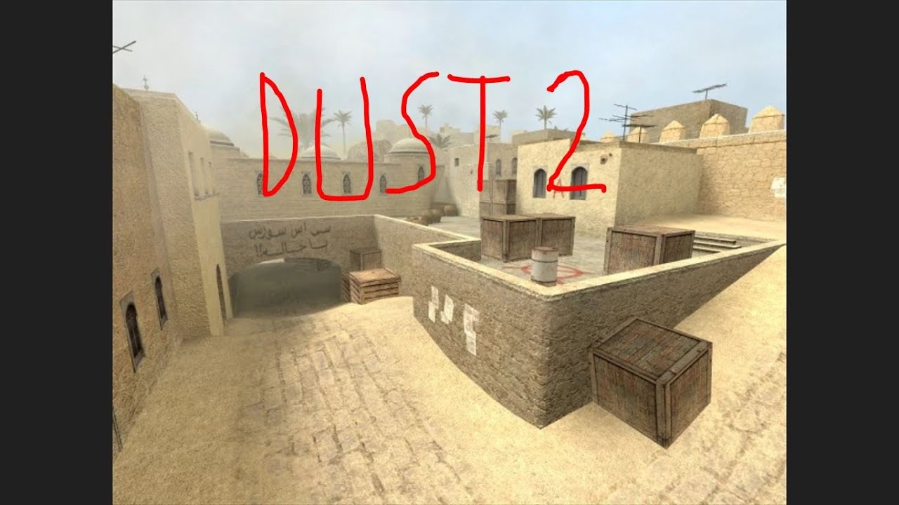 CS Source De_Dust 2 Gameplay