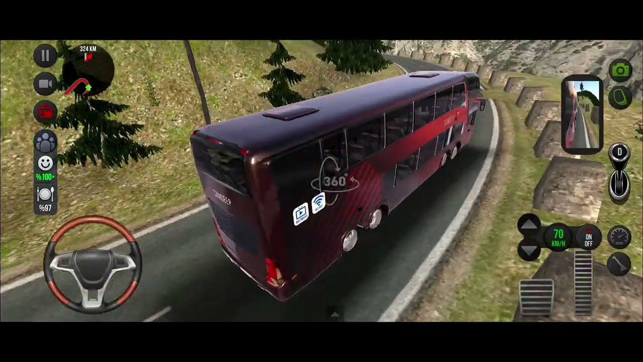 Bus Simulator ultimate mobile 📱 #youtubeshorts #like #viral #youtubecreator #automobile #gaming 