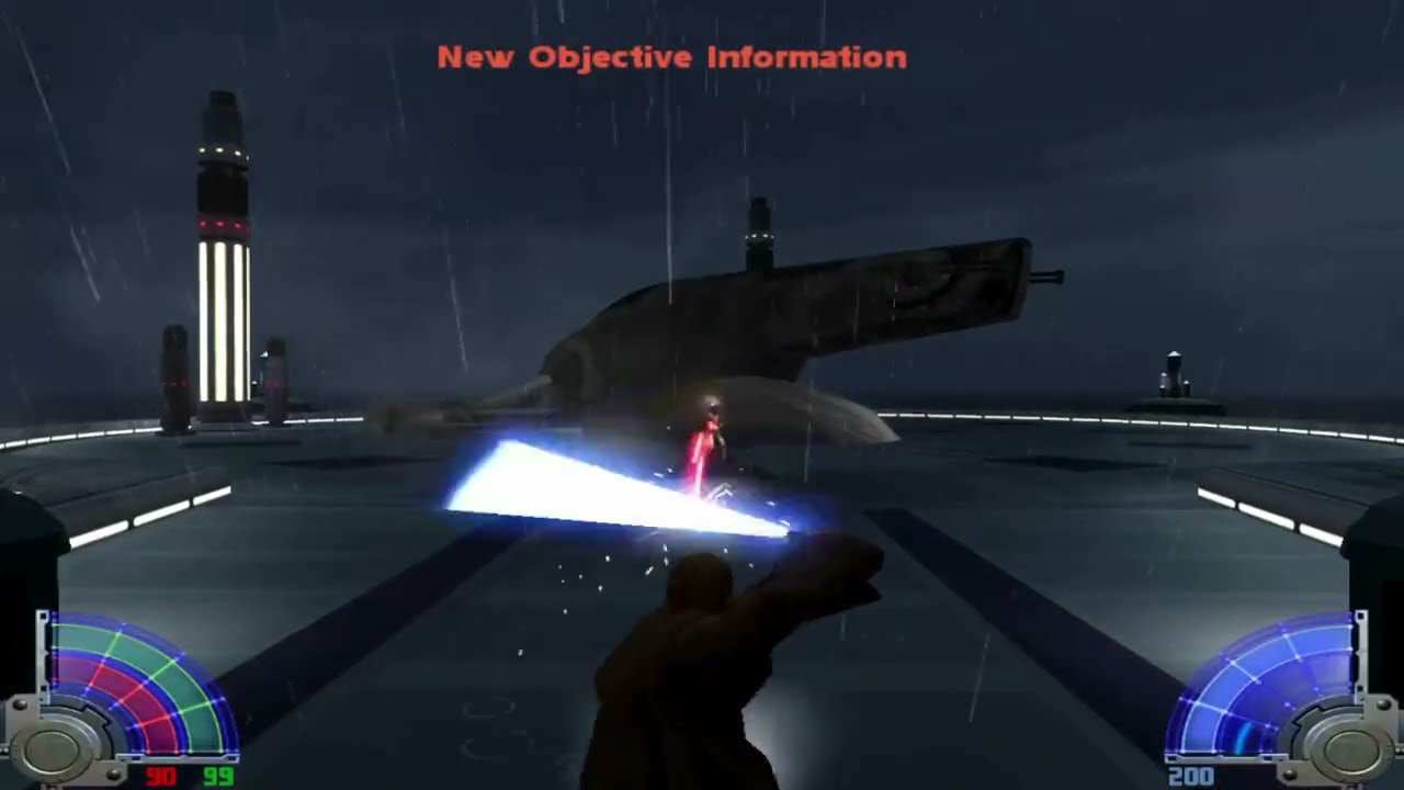 Knights of the Force 2.4 Demo Gameplay Obi Wan vs Jango Fett Part 2