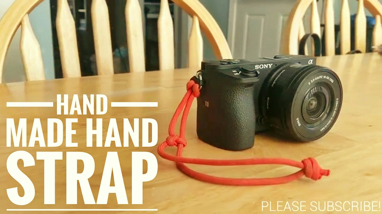 Sony A6500 DIY Camera Strap