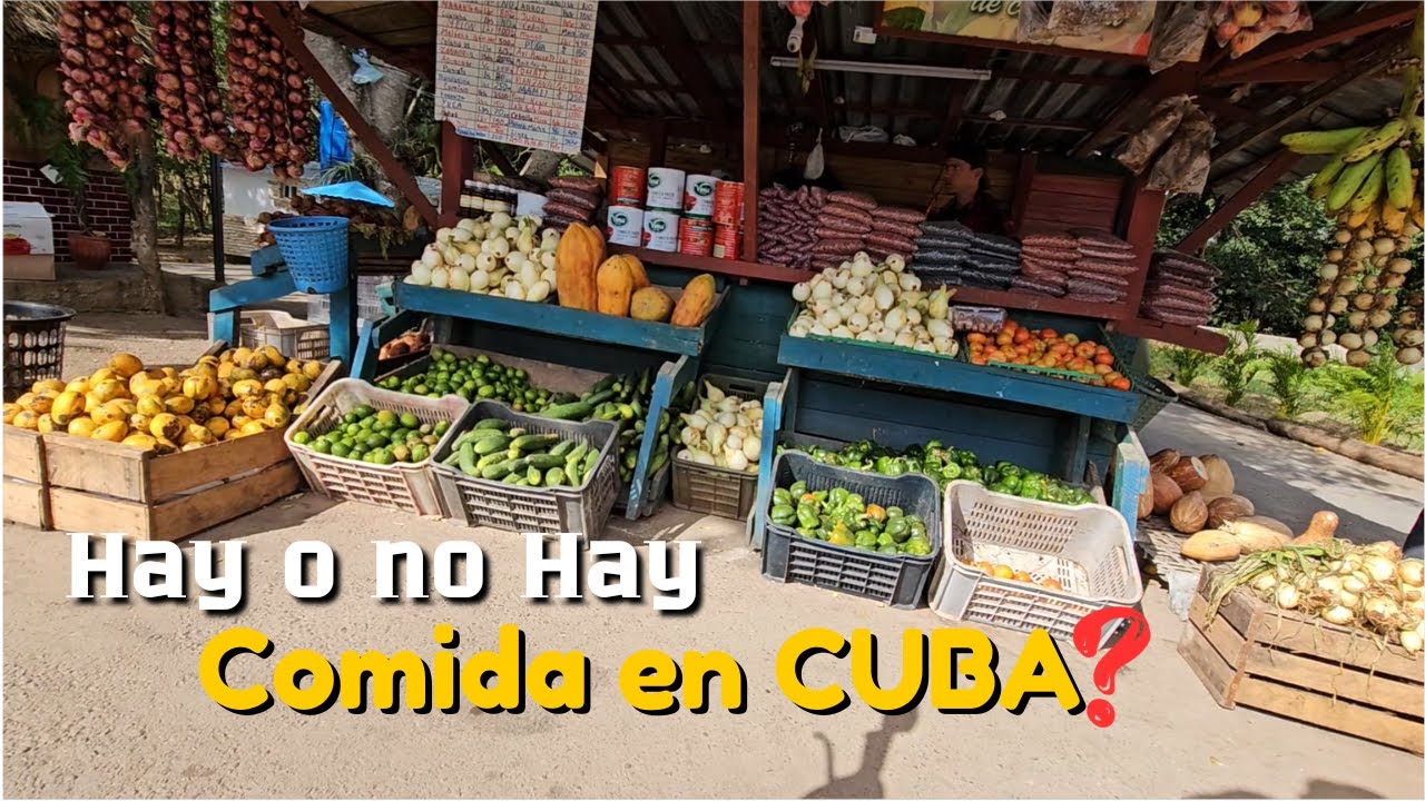 HAY o NO HAY COMIDA en CUBA? Lo que se ve en las calles de La Habana.