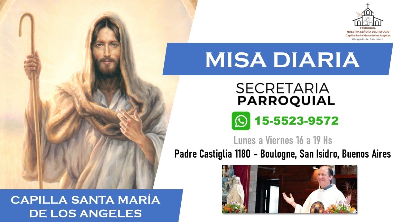 Misa de hoy- domingo 01/03/2026 - Santa María de los Ángeles - Boulogne