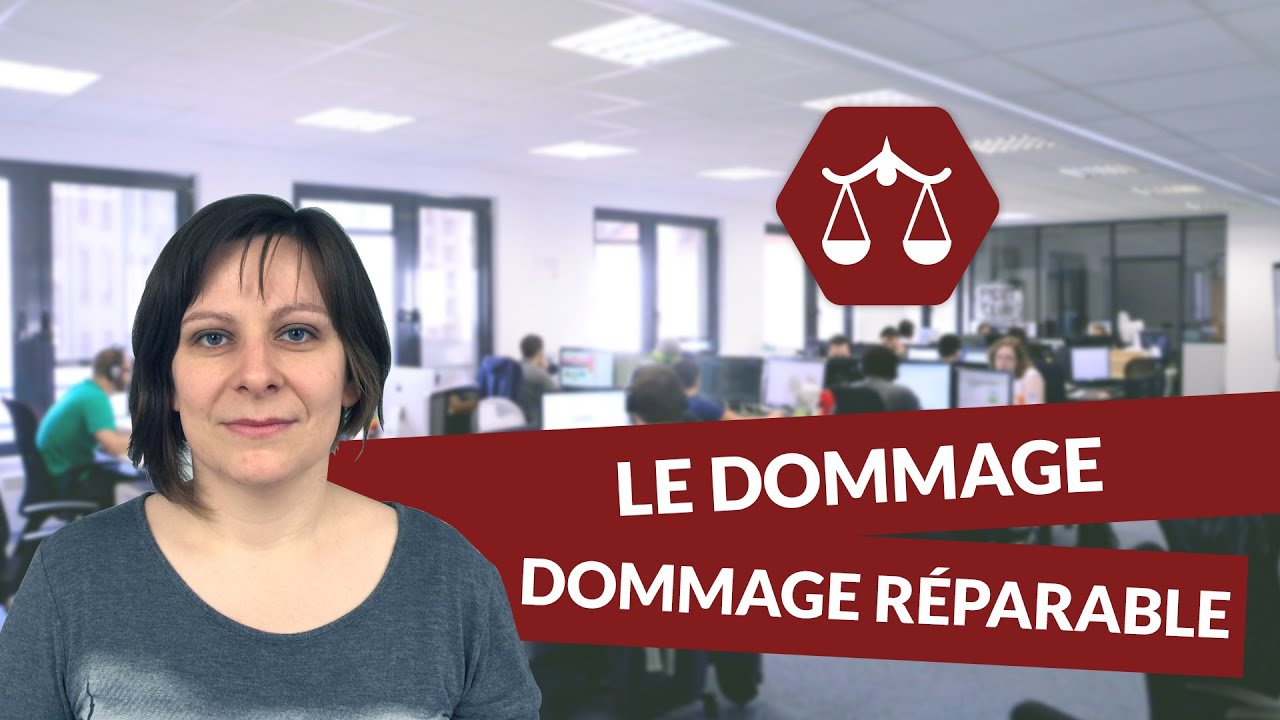 Le dommage : les caractères du dommage réparable - Droit - digiSchool