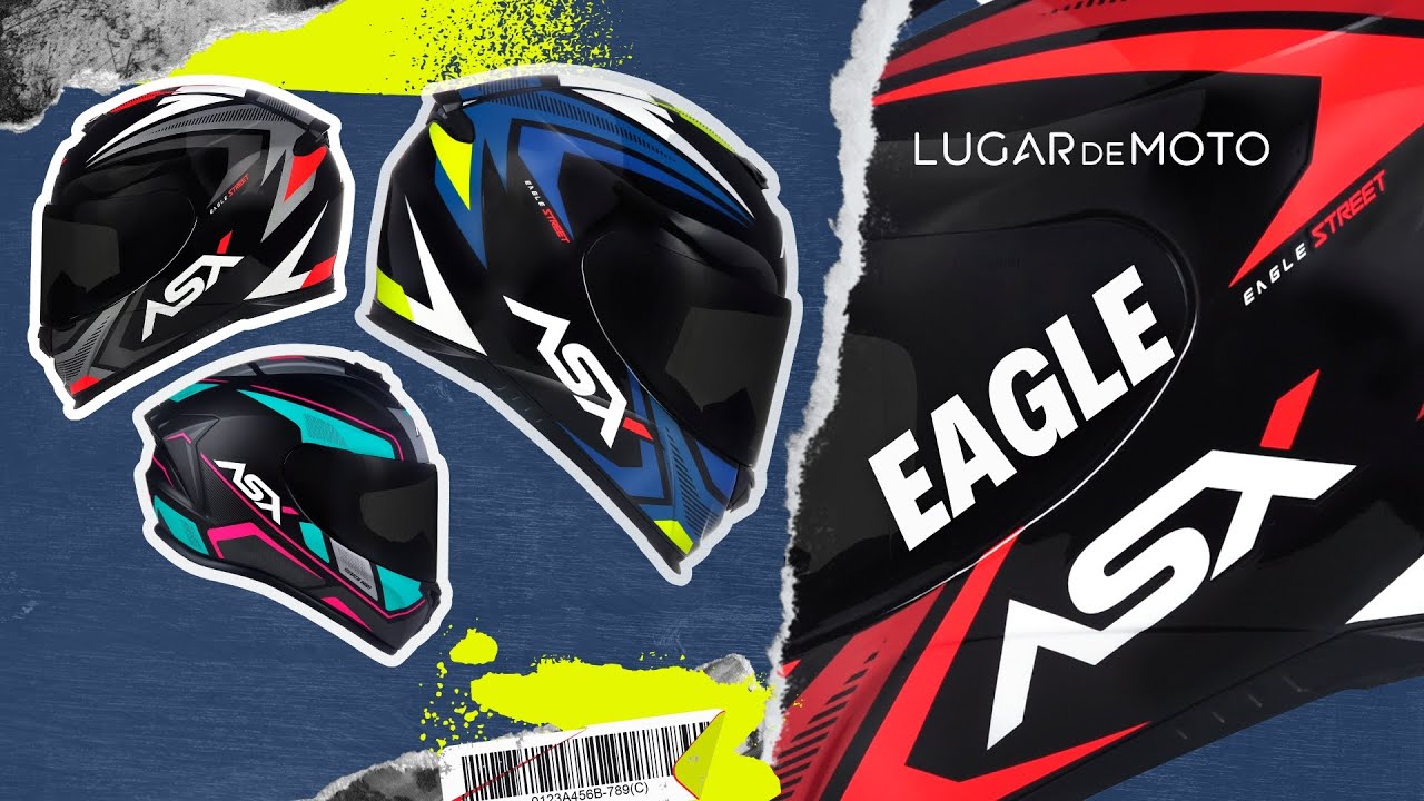 Capacete Axxis Asx Eagle Street Fechado Esportivo Laçamento #review  #demonstração #análise #asx