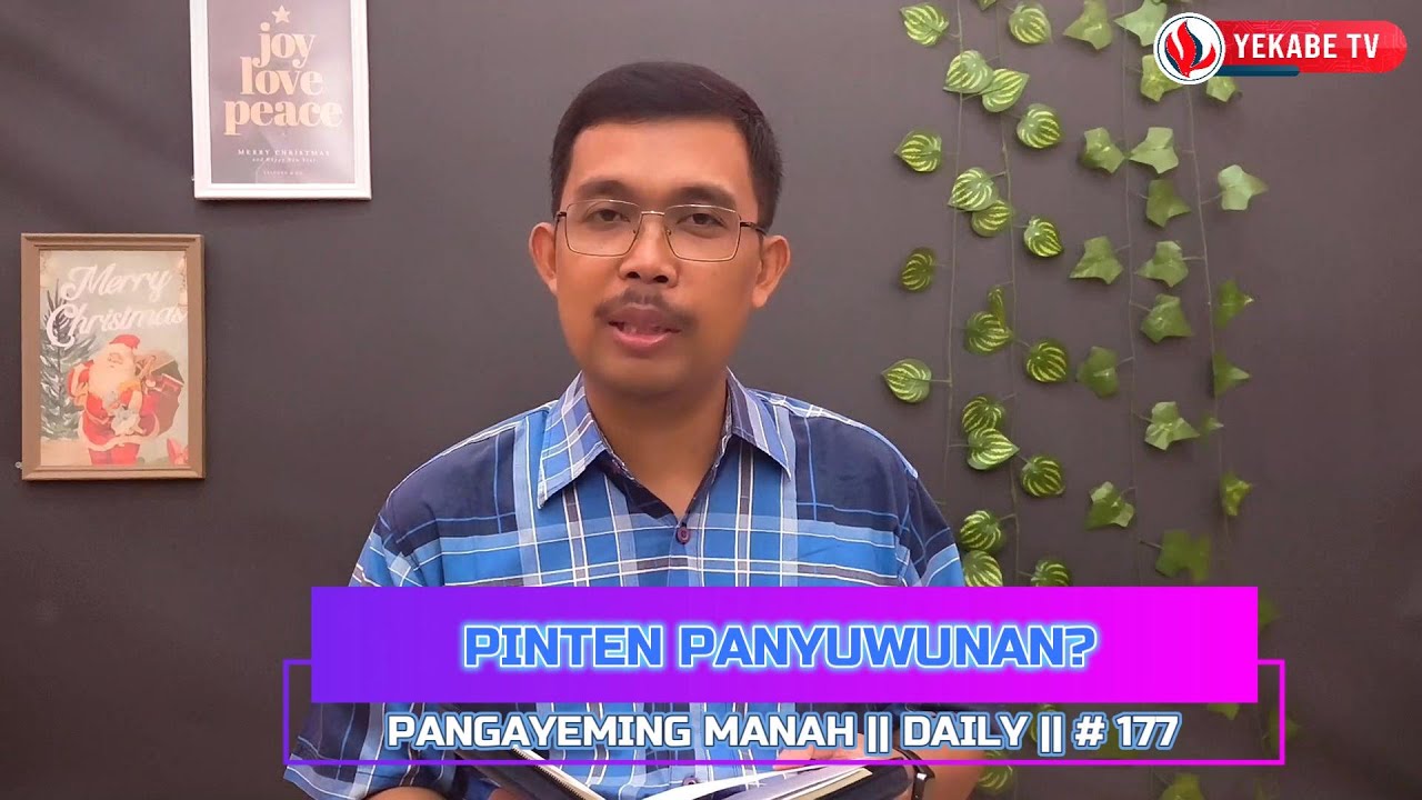 PANGAYEMING MANAH || DAILY || #177 - PINTEN PANYUWUNAN?