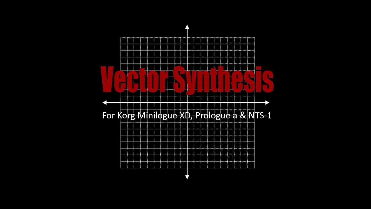Preview: Vector Synthesis for Korg Minilogue XD, Prologue & NTS-1