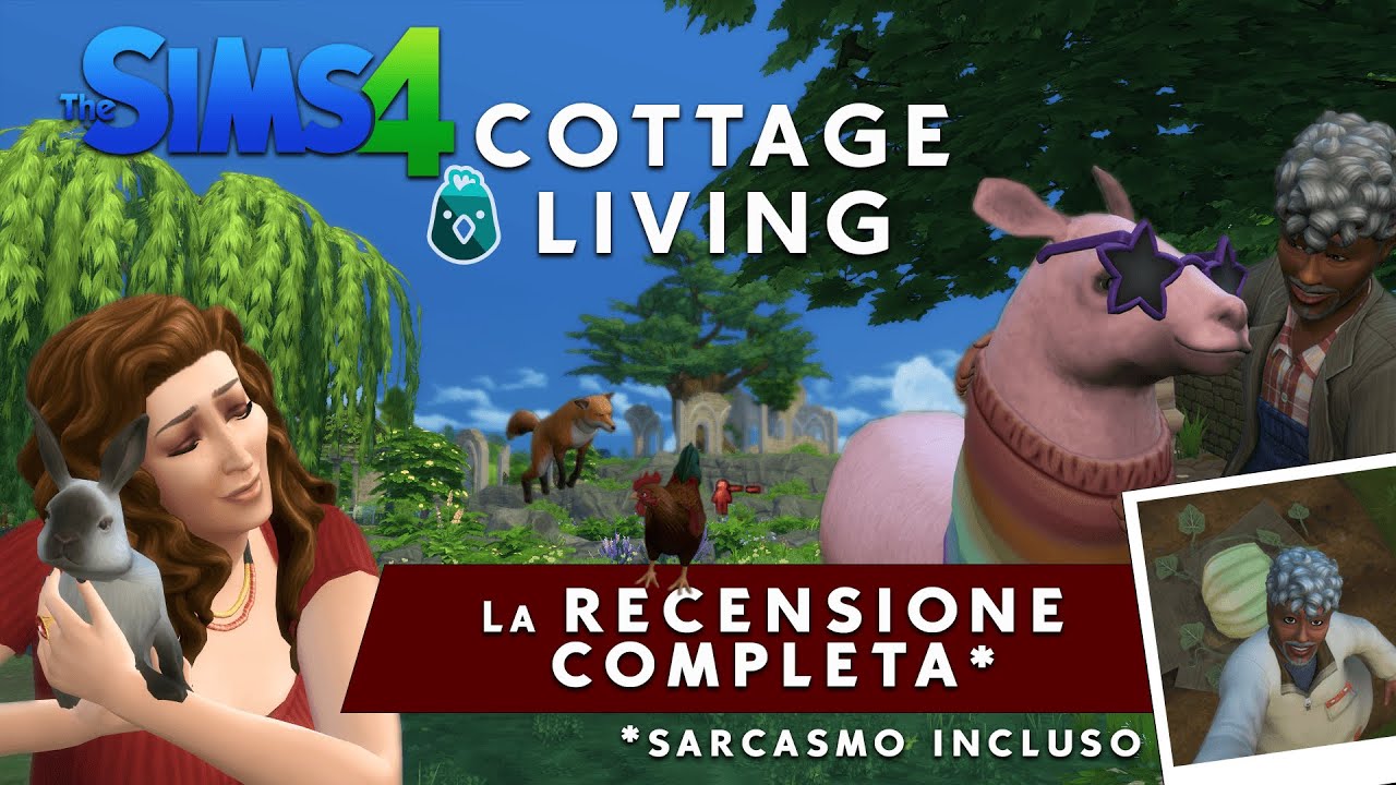 Cottage Living - La recensione completa 🌟🐇 [The Sims 4 ITA]