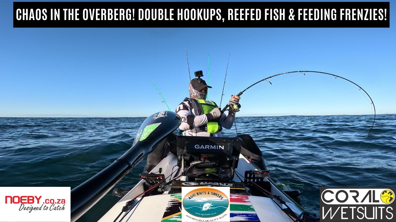 Chaos in the Overberg! Double Hookups, Reefed Fish & Feeding Frenzies!