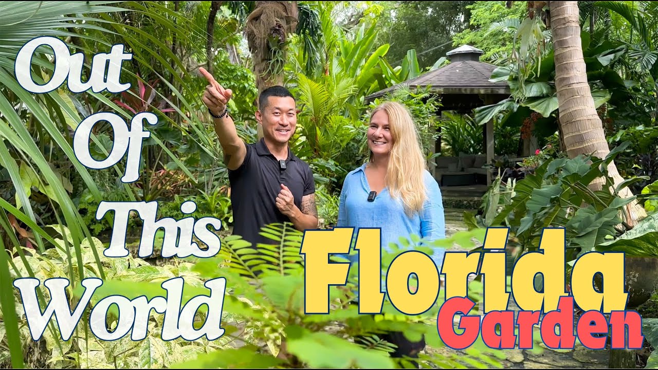 OUTSTANDING Private Florida Garden | Meet The GORGEOUS Plants That Live Here! @groveparadise