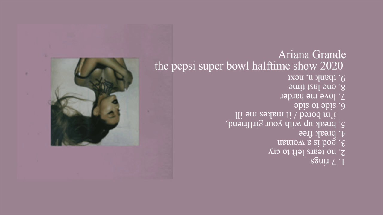 Ariana Grande's Pepsi SuperBowl Halftime Show 2020 (Concept)