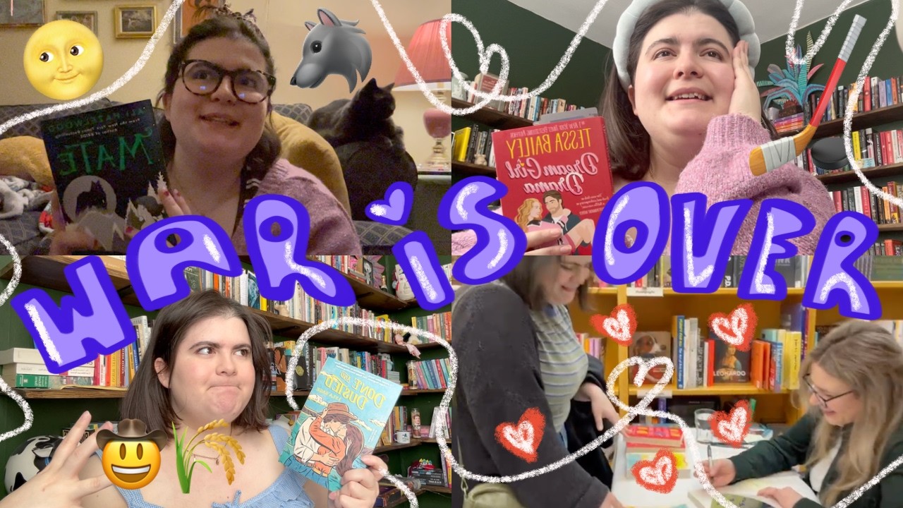 BYE BYE READING SLUMP! | a romance reading vlog 𝜗𝜚⋆₊˚