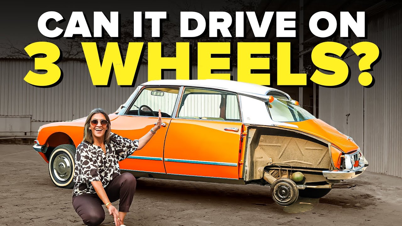 Car That Drives On 3 Wheels | The Vintage Gem - Citroen DS | Crazy Cars EP 01