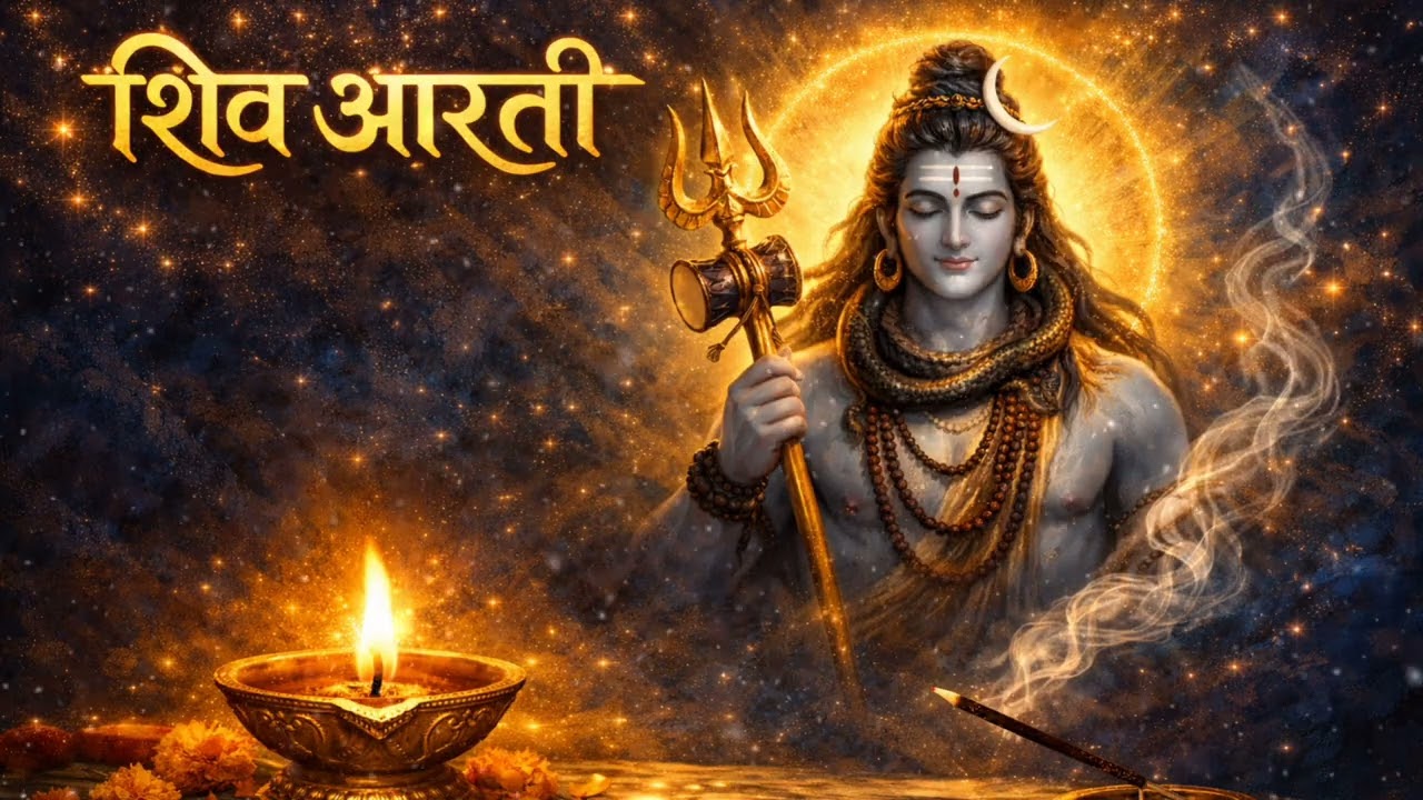 शिव आरती | जय शिव ओंकारा | हर हर महादेव 🕉️🔥