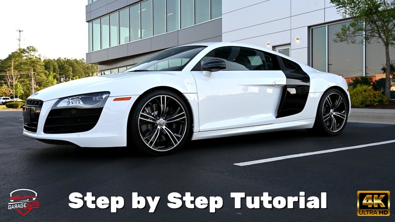 Installing Carbon Fiber Mirrors And Side Skirts on Audi R8