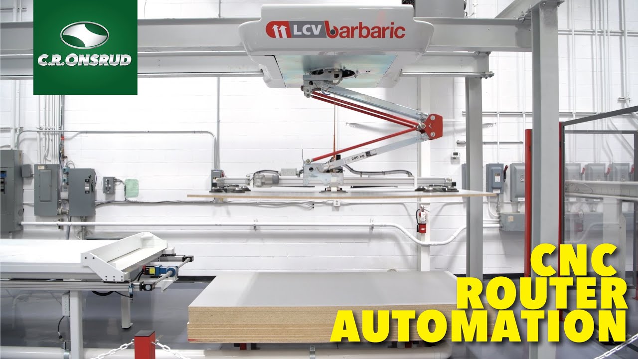 Advanced Automated Panel Processing - Material Handling, CNC Machining, Picking, and Placing