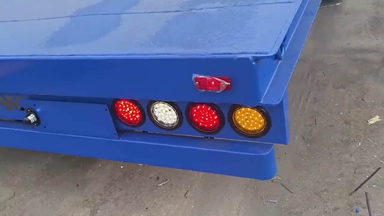 Pre-shipment testing -- Electrical circuit#shandongtank #semitrailer