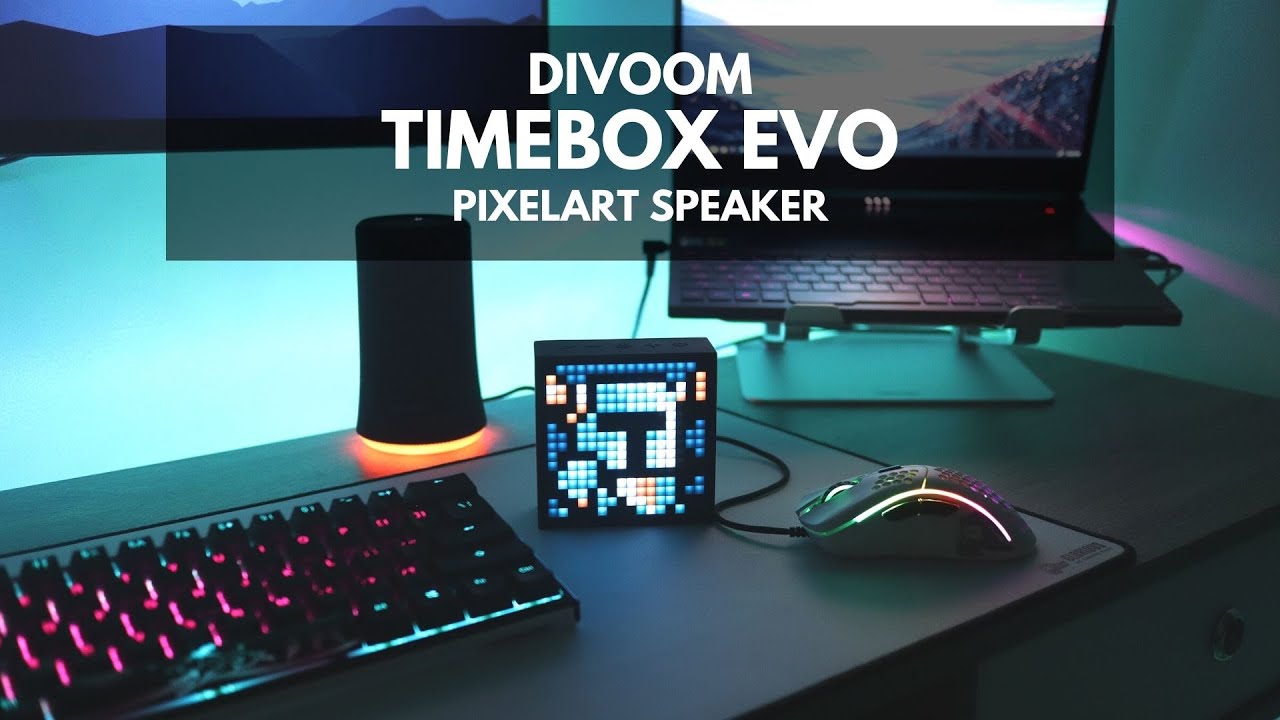 Divoom Timebox Evo Unboxing and Showcase- Bluetooth Speaker with Pixel Art and Alarm Clock