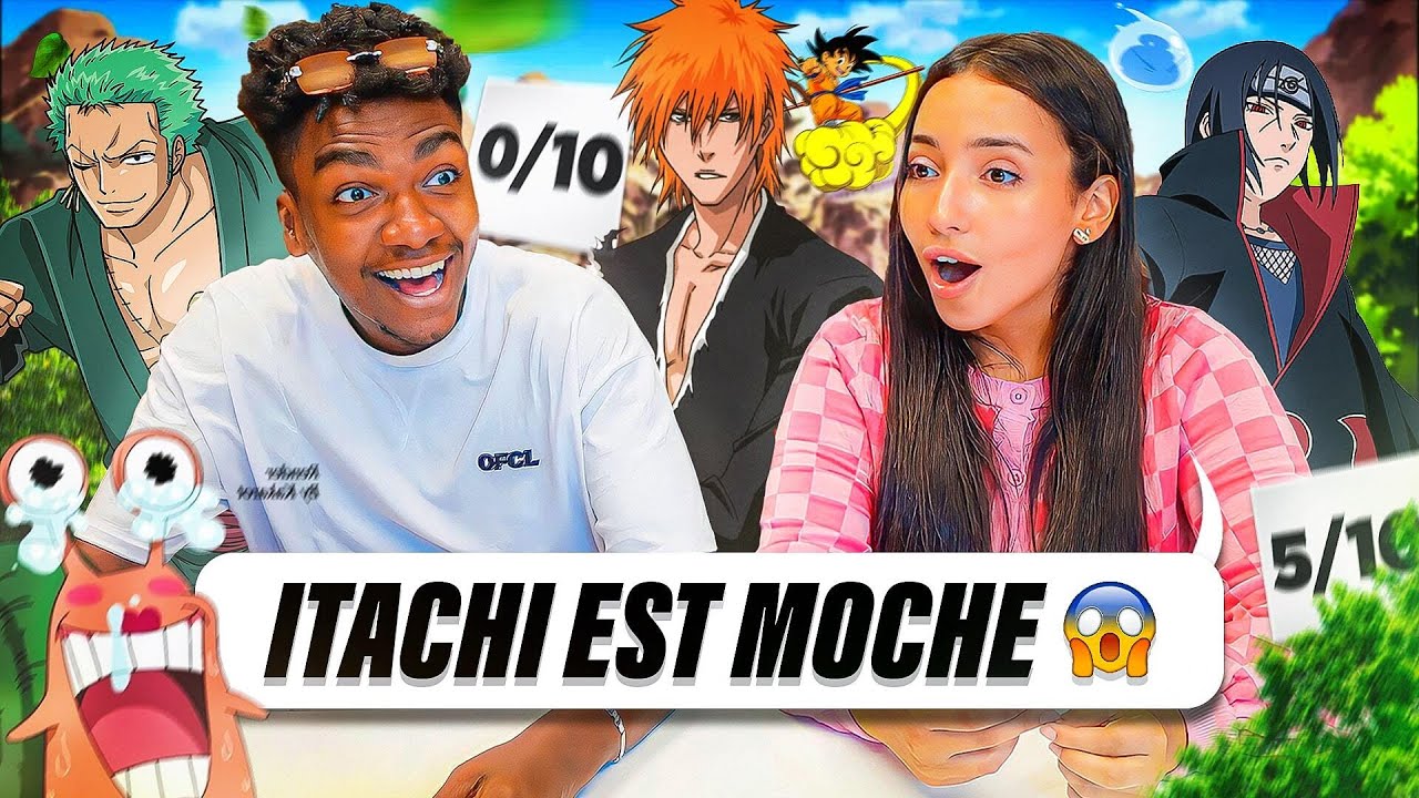 QUI EST LE PLUS BEAU PERSO D'ANIMÉ AVEC @CHOCOH
