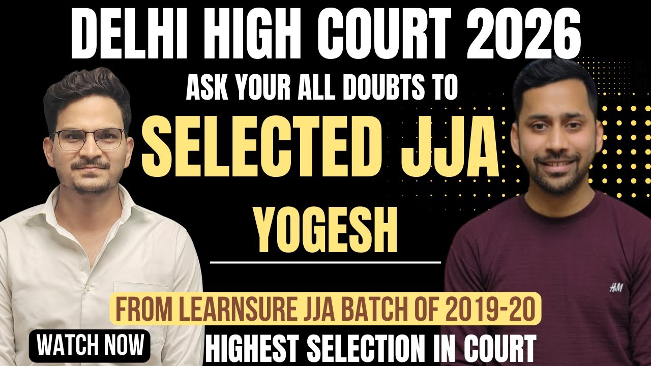 JJA INTERVIEW/SELECTED JJA INTERVIEW BY LEARNSURE ASK ALL DOUBTS OF JJA TO SELECTED JJA BY LEARNSURE